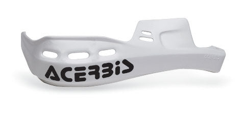 Acerbis Rally Brush vervangende Handkappen Wit (zonder bevestiging set)
