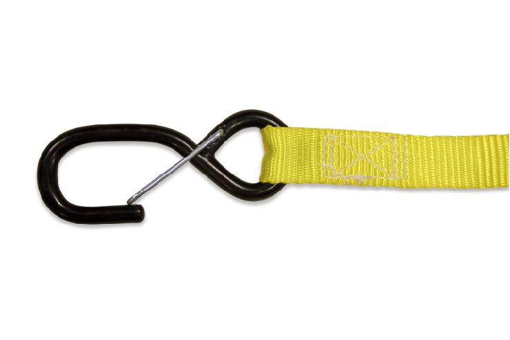 Acerbis spanbanden geel 25mm with loop