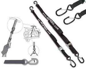 Acerbis spanbanden oranje 25mm with loop