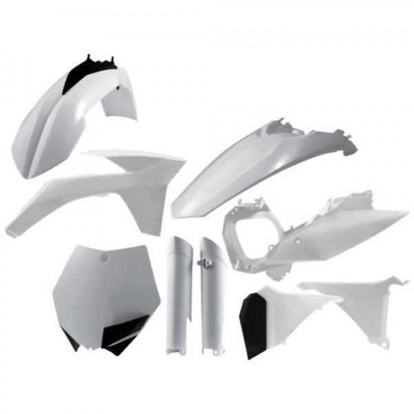 Acerbis plastic kit Wit KTM SX 125/150/250 2011