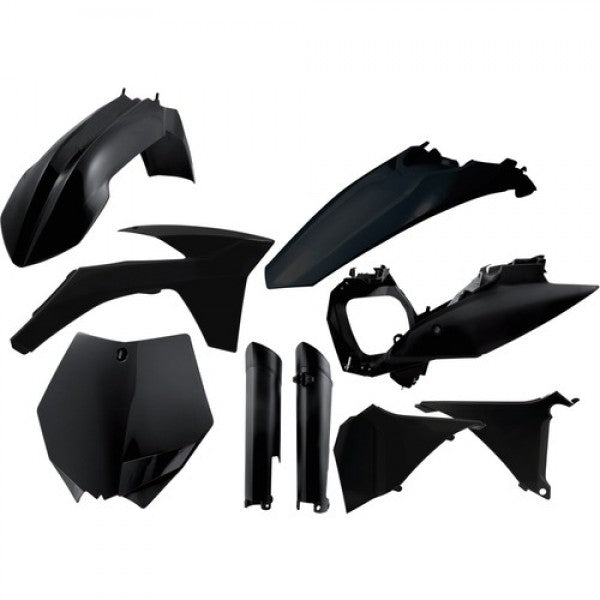 Acerbis plastic kit Zwart KTM SX 125/150/250 2011