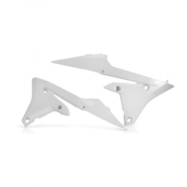 Acerbis radiator kappen Wit Yamaha YZ 250F 14-18 & YZ 450F 14-17 & WR 250F 15-19 & WR 450F 15-17