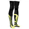 Acerbis X-Leg Pro sokken voor kniebrace Zwart / Geel