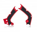 Acerbis X-Grip frame beschermers rood / zwart Honda CRF 250R 18-19 & CRF 250/300RX 19 & CRF 450R/RX 17-18
