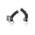 Acerbis X-Grip frame beschermers grijs / zwart Yamaha YZ 250F 17-18 & YZ 450F 16-17 & WR 250F 17-19 & WR 450F 16-18
