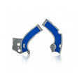 Acerbis X-Grip frame beschermers grijs / zwart Yamaha YZ 250F 17-18 & YZ 450F 16-17 & WR 250F 17-19 & WR 450F 16-18