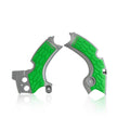 Acerbis X-Grip frame beschermers grijs / groen Kawasaki KX 250F 15-