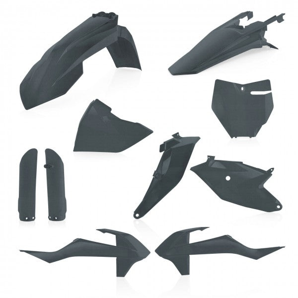 Acerbis plastic kit Metallic Grijs KTM SX 85 18- & Gas Gas MC 85 21-