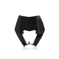 Acerbis koplamp plastic Zwart KTM EXC 125/200/250/300/400/450/500 08-13 & EXC-F 250/350 08-13