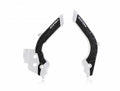 Acerbis X-Grip frame beschermers wit / zwart Husqvarna TC/FC 125/250/350/450 2019-2022 & TE 250i/300i 2020-2023 & FE 250/350/450/501 2020-2023 & Gas Gas EC/MC 125/250/300/350F 2021-2023