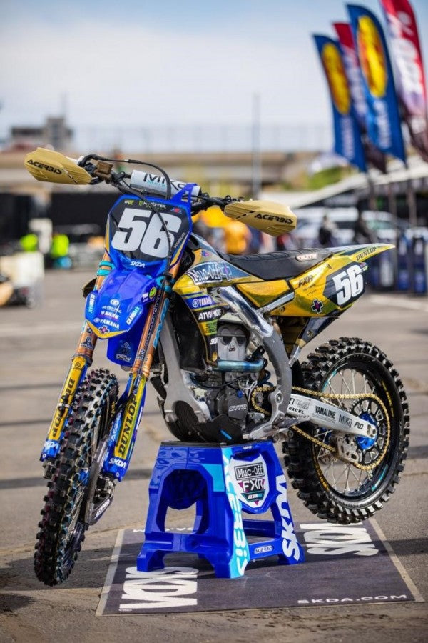 Acerbis plastic kit Blauw / Goud Yamaha YZ 250F 2019-2023 & YZ 450F 2018-2022 ( Limited Edition 50 years Acerbis )