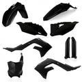 Acerbis full plastic kit Zwart Kawasaki KX 250F 2021-2024 & KX 450F 2019-2023