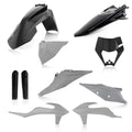 Cycra plastic kit Zwart / Grijs met koplamp plastic KTM EXC/EXC-F 250/300/350/450/500 2020-2023