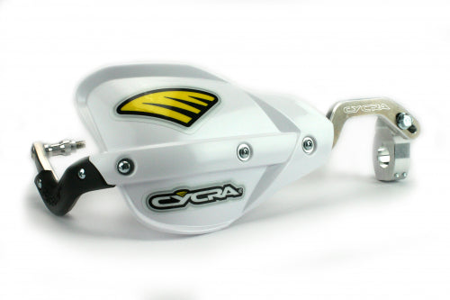 Cycra Dichte Handkappen Wit Pro Bend CRM voor 28,6mm stuur