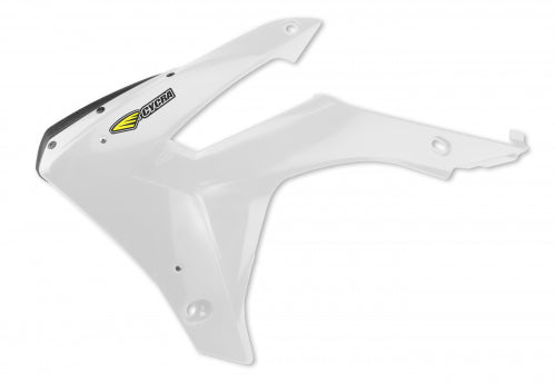 Cycra Powerflow Radiator Kappen EDGE Wit Honda CRF 250R 2014-2017 & CRF 450R 2013-2016