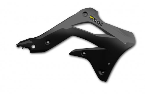 Cycra Powerflow Radiator Kappen Zwart Kawasaki KX 450F 2012-2015