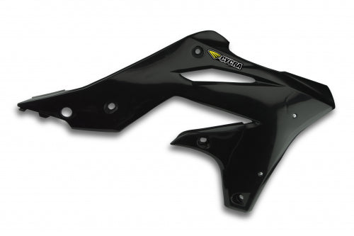 Cycra Powerflow Radiator Kappen Zwart Kawasaki KX 250F 2013-2016