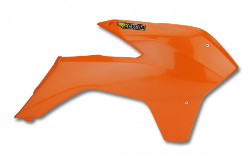 Cycra Powerflow Radiator Kappen Oranje KTM EXC 125/200/250/300/350/450/500 2014-2016 & SX/SX-F 125/150/250/350/450 2013-2015