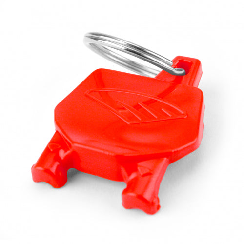 Cycra voornummerplaat sleutelhanger Rood