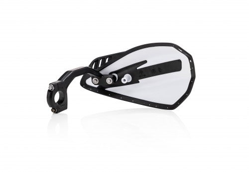 Cycra Cyclone Open handkappen Wit / Zwart ( met bevestiging set )