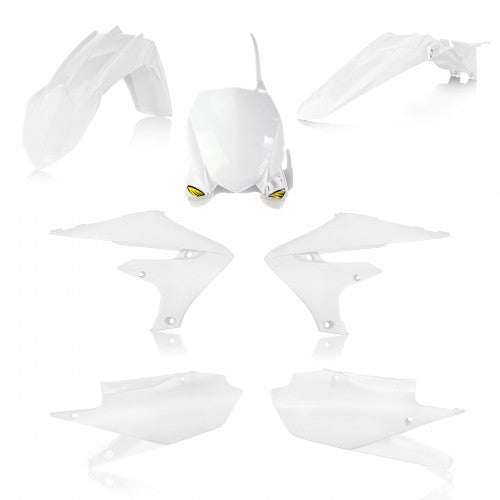 Cycra plastic kit Wit Yamaha YZ 250F 19-22 & YZ 450F 18-22