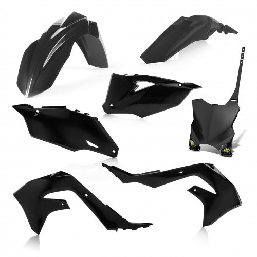 Cycra plastic kit Zwart Kawasaki KX 250F 2021-2024 & KX 450F 2019-2023