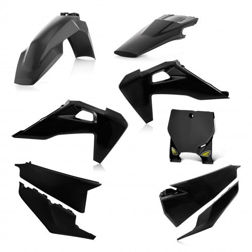 Cycra plastic kit Zwart Husqvarna TC/FC 125/250/350/450 2019-2022