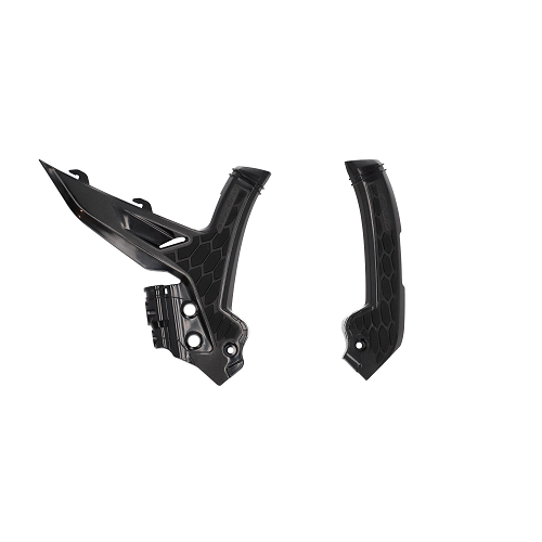 Acerbis X-Grip frame beschermers zwart KTM SX 125/250/300 2023- & SX-F 250/350/450 2023- & EXC/EXC-F 150/250/300/350/450/500 2024-