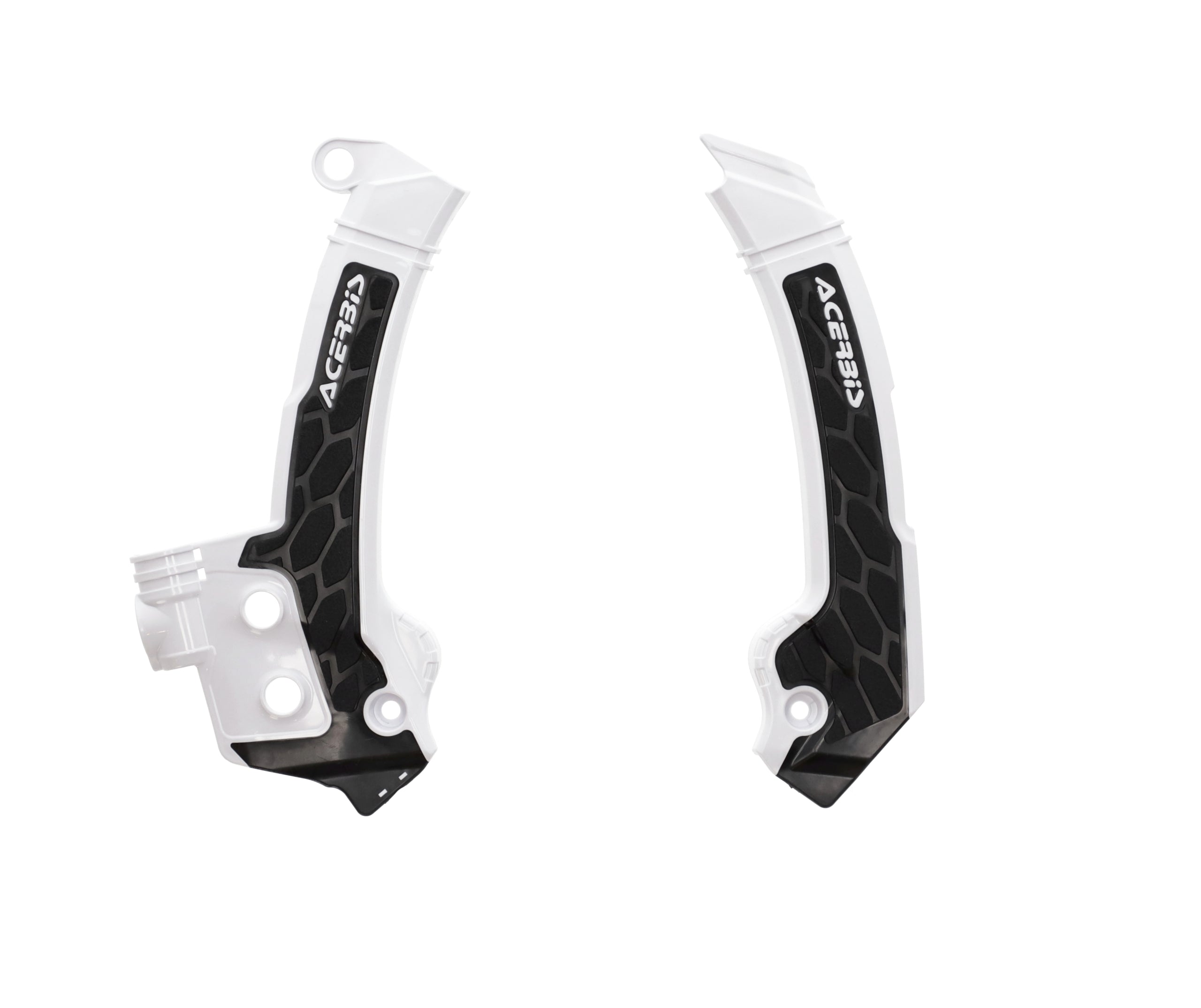 Acerbis X-Grip frame beschermers Zwart / Wit Husqvarna TC 125/250 2023- & FC 250/350/450 2023- & TE 150i/250i/300i 2024- & FE 250/350/450/501 2024-