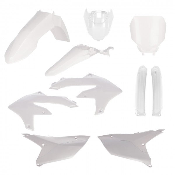 Acerbis plastic kit Wit Yamaha YZ 250F 2024- & YZ 450F 2023- ( geen helder wit )