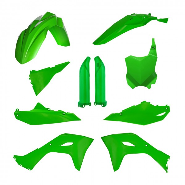 Acerbis full plastic kit Groen Kawasaki KX 250F 2025- & KX 450F 2024-