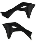 Cycra Radiator Kappen Zwart Kawasaki KX 250 2025 & KX 450 2024