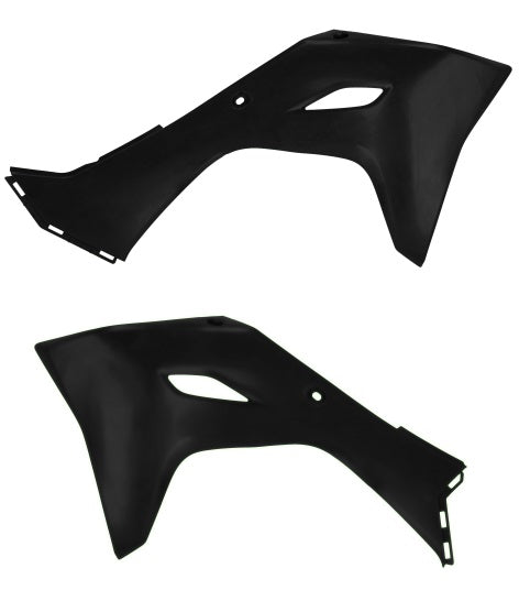 Cycra Radiator Kappen Zwart Kawasaki KX 250 2025 & KX 450 2024