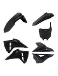 Acerbis plastic kit Zwart Honda CRF 250R 2025 & CRF 450R 2025 (zonder voorvork beschermers)