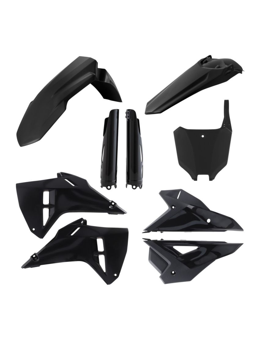 Acerbis plastic kit Zwart Honda CRF 250R 2025 & CRF 450R 2025