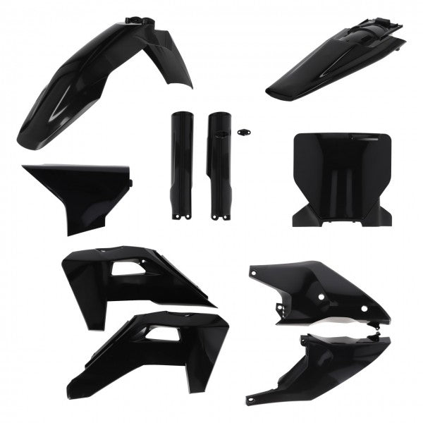 Acerbis plastic kit Zwart Husqvarna TC/FC 125/250/350/450 2025- ( full kit )