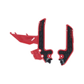 Acerbis X-Grip frame beschermers Rood / Zwart KTM SX 85 2025- & Gas Gas MC 85 2025-