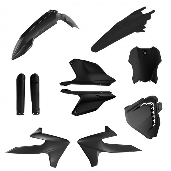Acerbis plastic kit Zwart Triumph TF 250X 2024- & TF 450RC 2025-