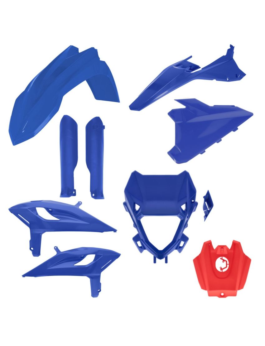 Acerbis plastic kit Blauw / Rood Beta RR 125/200/250/300/350/390/430/480 2025- ( full kit )