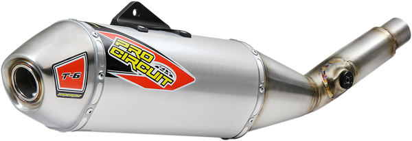 Pro Circuit T-6 Slip-On uitlaatdemper Kawasaki KX 450F 2019-2022