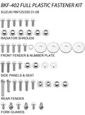 Airtime Volledige plastic set schroeven set Suzuki RM 125/250 01-08