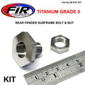 FIR titanium zadel/subframe bout + moer KTM / Husqvarna