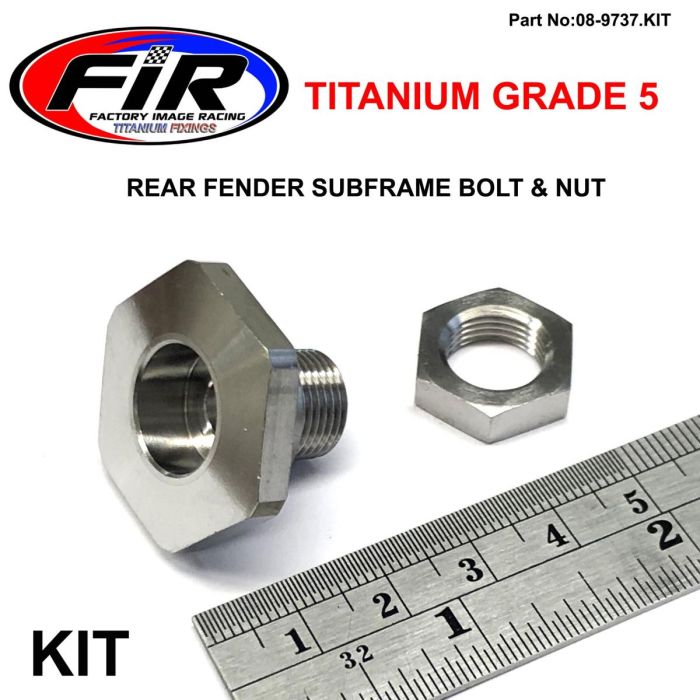 FIR titanium zadel/subframe bout + moer KTM / Husqvarna