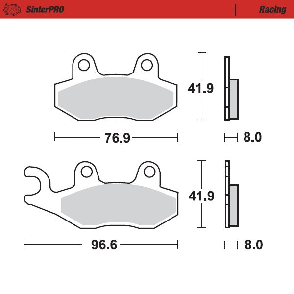 Moto Master voor remblokken Sinter Pro 091911