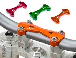 Kite MX/EN bovenste stuurklem Paars voor 28,6mm stuur ( past alleen op Kite kroonplaten )