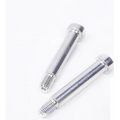 Kite MX/EN bouten voor stuurklem Zilver met hoogte 40mm ( past alleen op Kite kroonplaten )