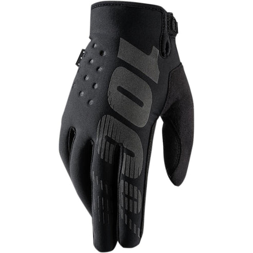 100% Maat L koud weer handschoenen Brisker zwart