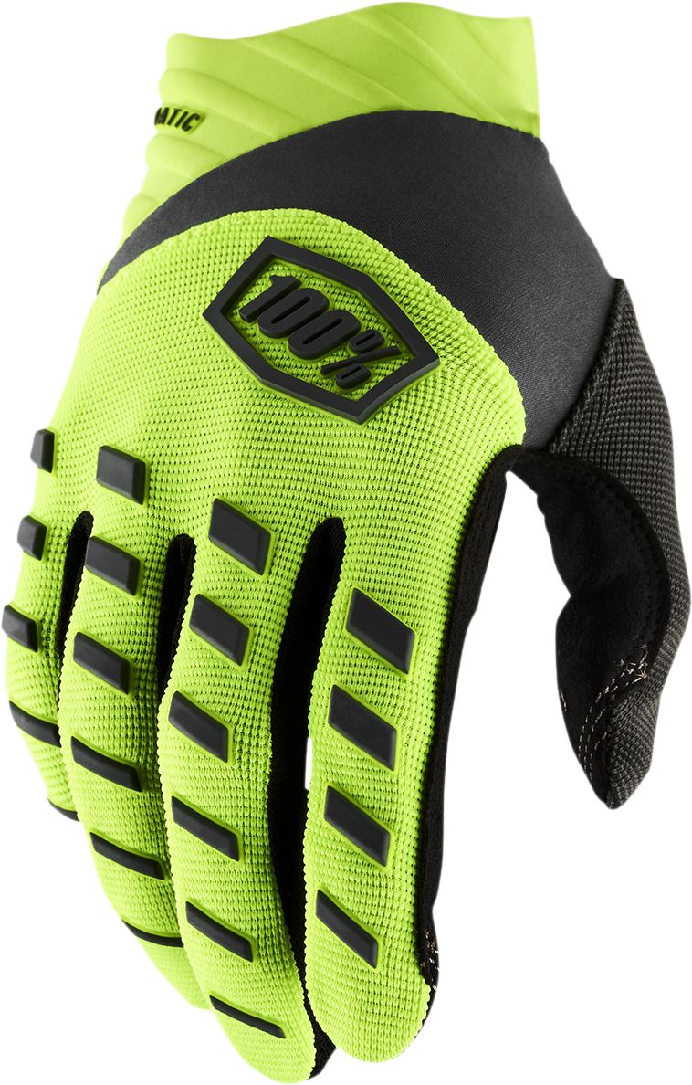 100% handschoenen Airmatic Fluor Geel Maat Jeugd M