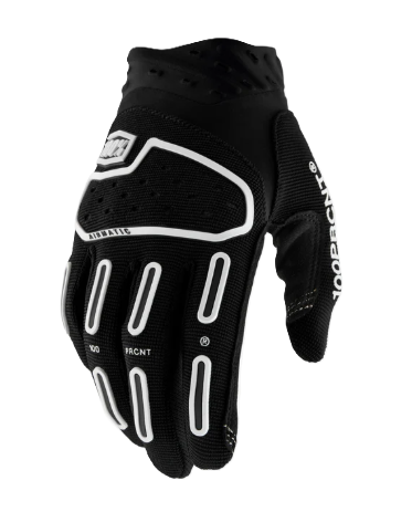 100% handschoenen Airmatic 2 Zwart / Wit Maat XL 2026 collectie