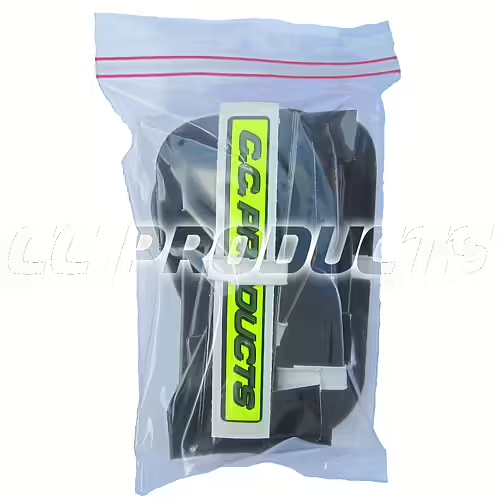 CC Products plaknummers Zwart 11cm hoog ( 108 stuks )